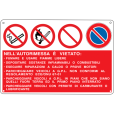 cartello autorimessa cartello autorimessa